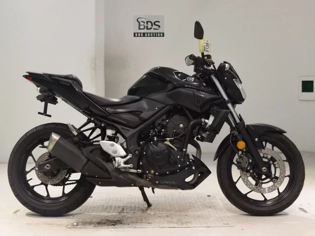 Yamaha MT-03 лот № 5136 оценка 4  с аукциона в Японии
