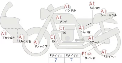 Suzuki GSX250R лот № 00119 оценка 4  с аукциона в Японии 0