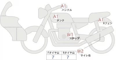 BMW  G310GS лот № 04268 оценка 4  с аукциона в Японии 0