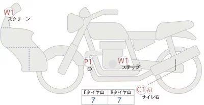 Honda CRF1000L DCT лот № 00265 оценка 5  с аукциона в Японии 0