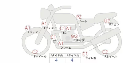 Harley-Davidson HARLEY FLSTFBS лот № 00253 оценка 4  с аукциона в Японии 0