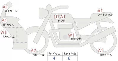 Honda CBR650R лот № 02244 оценка 4  с аукциона в Японии 0