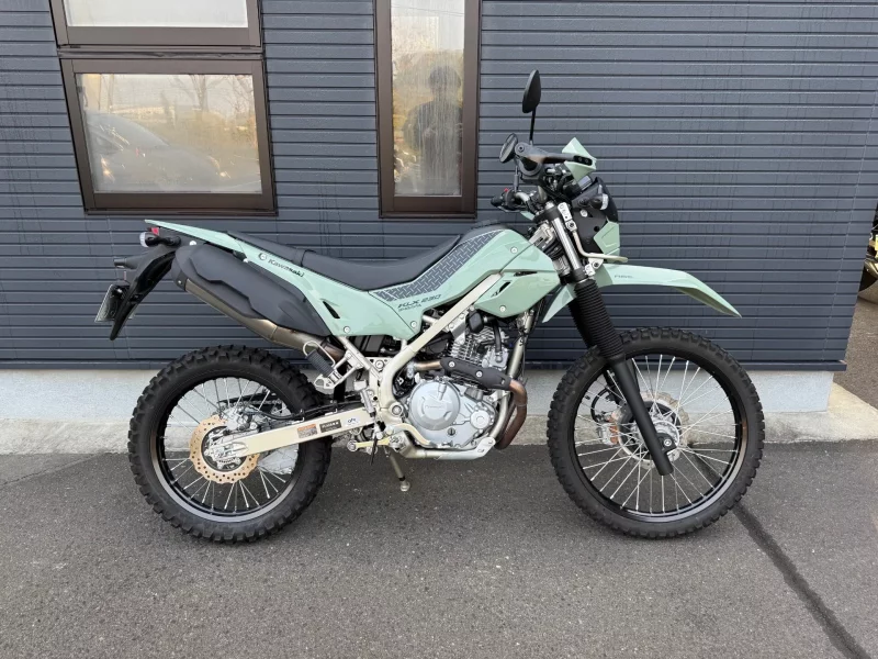 Kawasaki KLX230 SHERPA лот № 04340 оценка 5  с аукциона в Японии