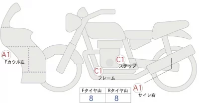 Suzuki GSX250R лот № 04355 оценка 5  с аукциона в Японии 0