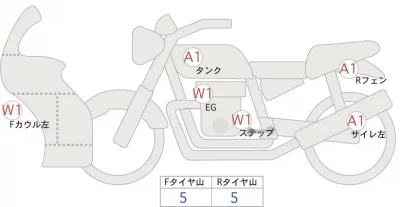 Kawasaki Ninja 1000 лот № 00332 оценка 4  с аукциона в Японии 0