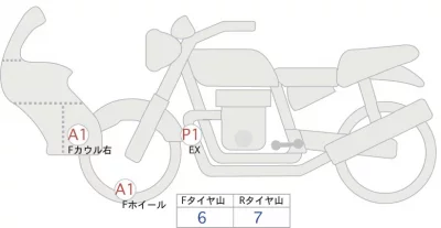Other KTM1290 S-DUKE R EVO лот № 04361 оценка 5  с аукциона в Японии 0