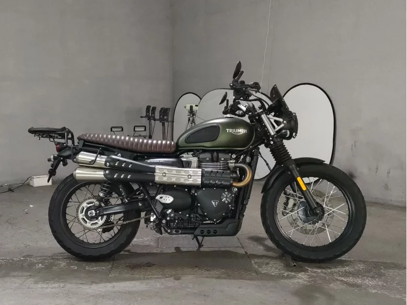 Triumph  STREET SCRAMBLER лот № 7428 оценка 4.5  с аукциона в Японии
