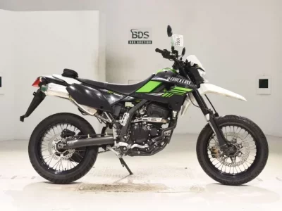 Kawasaki D-TRACKERX  с аукциона в Японии