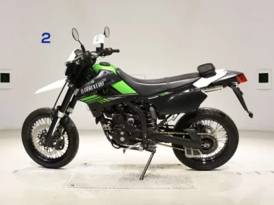 Kawasaki D-TRACKERX  с аукциона в Японии