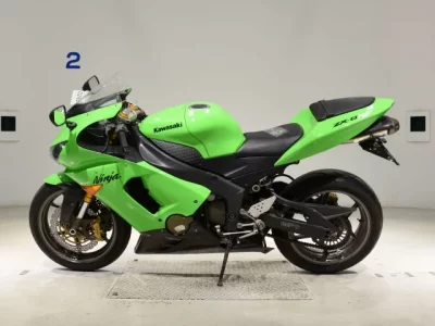 Kawasaki ZX-6R  с аукциона в Японии