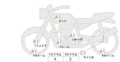 Yamaha MT-09 SP ABS лот № 00110 оценка 4  с аукциона в Японии 0