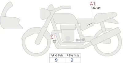 Harley-Davidson HARLEY FXLRST лот № 04104 оценка 5  с аукциона в Японии 0