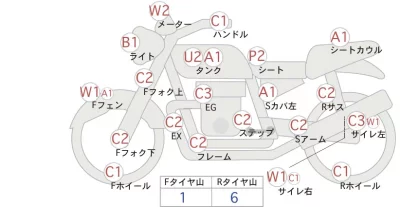 Honda GB350S лот № 04111 оценка 5  с аукциона в Японии 0