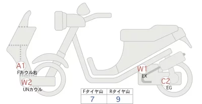 Suzuki Hayabusa лот № 06144 оценка 4  с аукциона в Японии 0