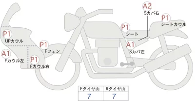 Kawasaki KLX250 лот № 02195 оценка 4  с аукциона в Японии 0