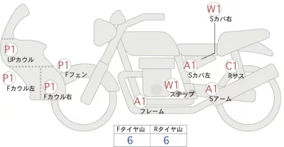 Kawasaki KLX250 лот № 00298 оценка 4  с аукциона в Японии 0