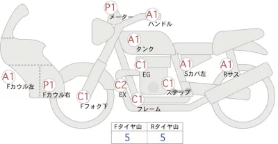 Honda NT1100 лот № 04248 оценка 4  с аукциона в Японии 0