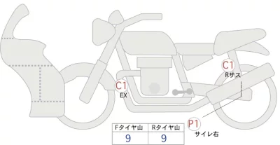 Honda VFR1200F DCT лот № 02269 оценка 5  с аукциона в Японии 0