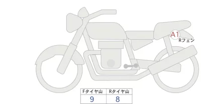 Harley-Davidson HARLEY FXBR лот № 04275 оценка 5  с аукциона в Японии 0