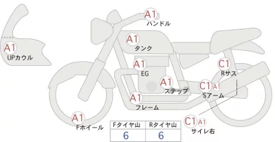 Harley-Davidson HARLEY XG750 лот № 02289 оценка 4  с аукциона в Японии 0