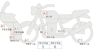 Kawasaki Ninja 1000SX лот № 00338 оценка 4  с аукциона в Японии 0