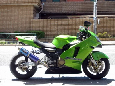 Kawasaki ZX-12R  с аукциона в Японии