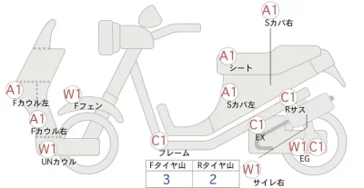 Yamaha T-MAX530 ABS лот № 02326 оценка 4  с аукциона в Японии 0