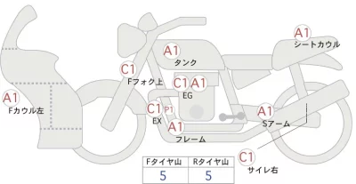 Kawasaki NINJA ZX-10R ABS лот № 00380 оценка 4  с аукциона в Японии 0