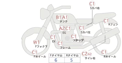 Kawasaki ESTRELLA лот № 00393 оценка 4  с аукциона в Японии 0