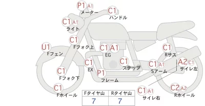 Suzuki GT550 лот № 02406 оценка 4  с аукциона в Японии 0