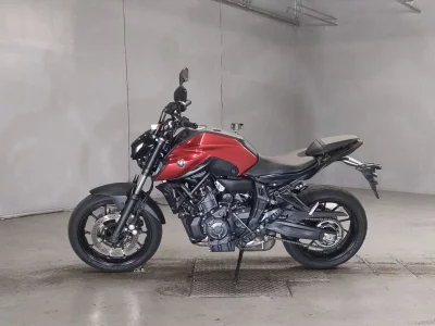 Yamaha MT-07 лот № 5044 оценка 4  с аукциона в Японии 2