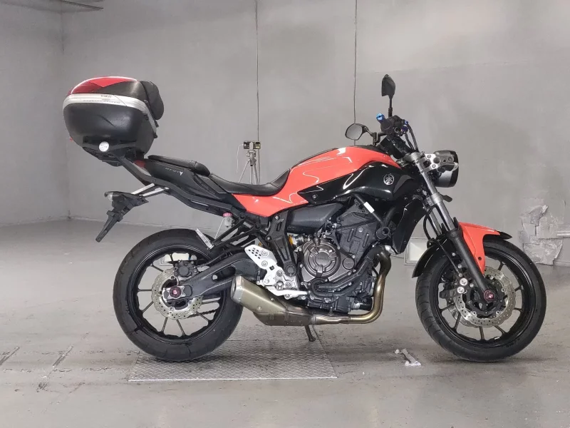 Yamaha MT-07 лот № 5173 оценка 4  с аукциона в Японии