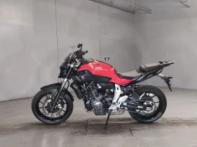 Yamaha MT-07 лот № 5256 оценка 4  с аукциона в Японии 2