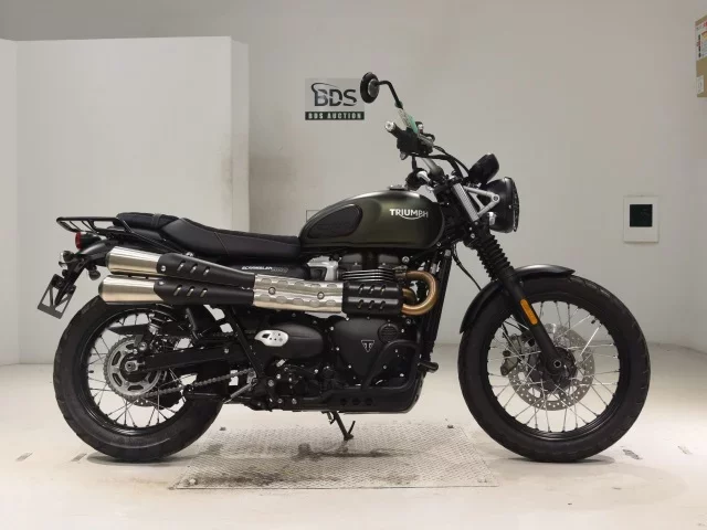 Triumph  SCRAMBLER лот № 0177 оценка 5  с аукциона в Японии