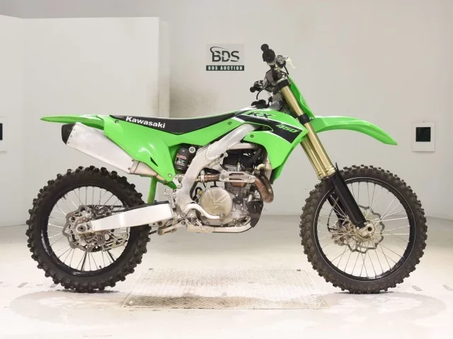 Kawasaki KX450 лот № 5375 оценка 4  с аукциона в Японии