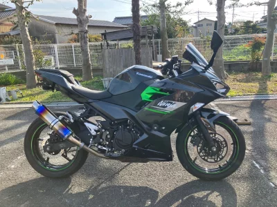 Kawasaki Ninja 250  с аукциона в Японии