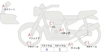 Suzuki V-STROM1000XT ABS лот № 00089 оценка 4  с аукциона в Японии 0