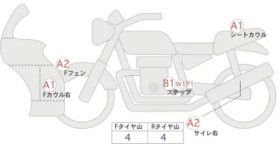 Kawasaki Ninja 400 лот № 00119 оценка 4  с аукциона в Японии 0