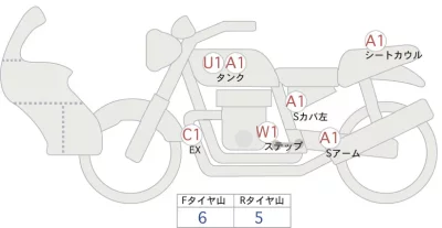 Honda CB650R лот № 02138 оценка 4  с аукциона в Японии 0