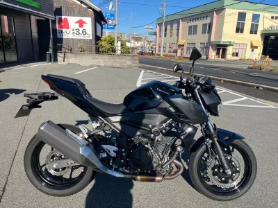 Kawasaki Z400  с аукциона в Японии
