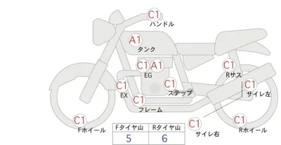 Triumph  BONNEVILLE T100 лот № 04311 оценка 4  с аукциона в Японии 0