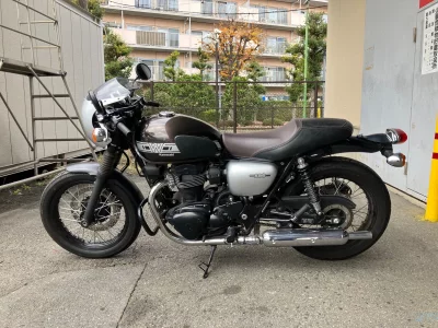 Kawasaki W800 CAFE  с аукциона в Японии