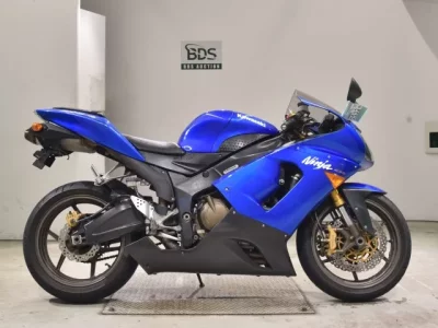 Kawasaki ZX-6R  с аукциона в Японии