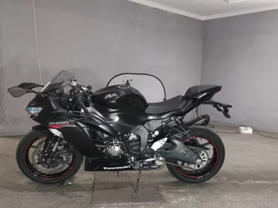 Kawasaki ZX-6R  с аукциона в Японии