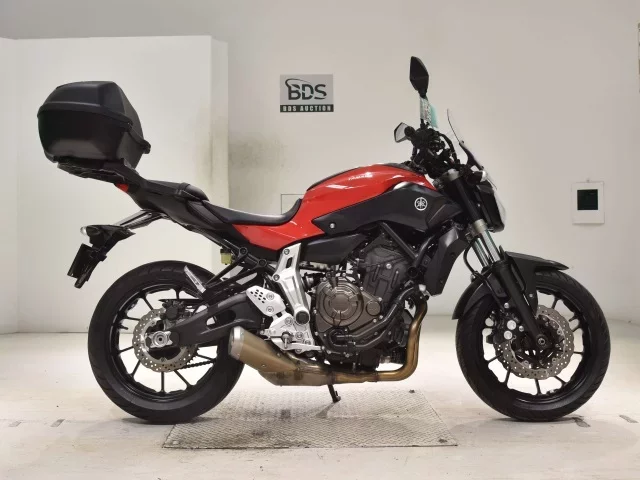Yamaha MT-07 лот № 2787 оценка 5  с аукциона в Японии