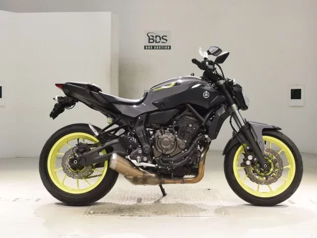 Yamaha MT-07A лот № 8161 оценка 5  с аукциона в Японии