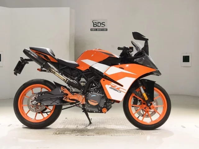 KTM  RC250 лот № 2709 оценка 4  с аукциона в Японии