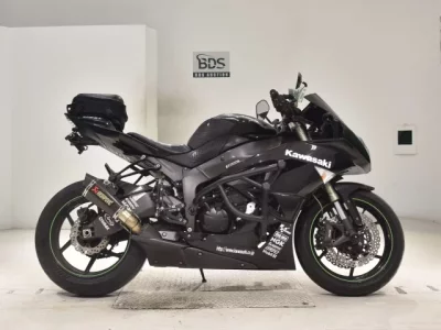 Kawasaki ZX-6R  с аукциона в Японии
