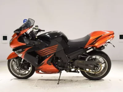 Kawasaki ZZR1400  с аукциона в Японии