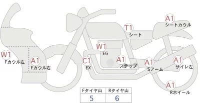 Kawasaki Ninja 1000 ABS лот № 00036 оценка 4  с аукциона в Японии 0